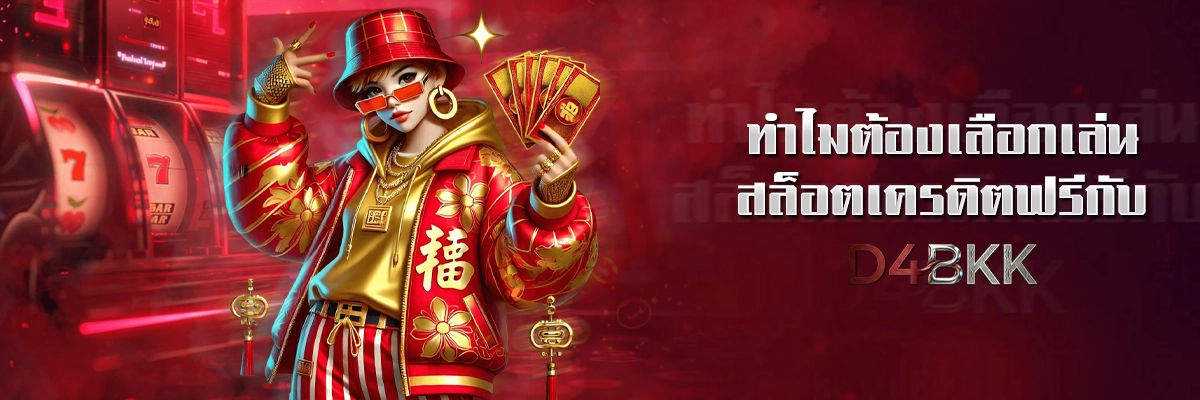 ทำไมต้องเลือกเล่นสล็อตเครดิตฟรีกับ D4BKK