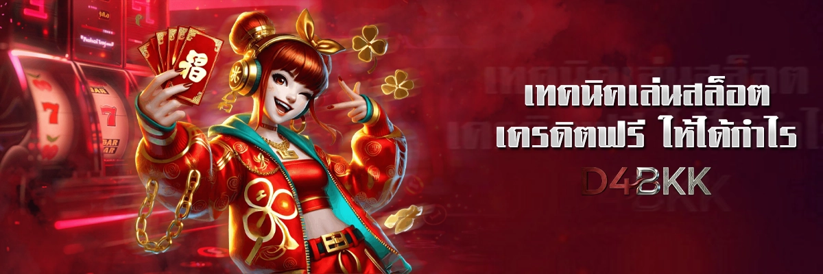 เทคนิคเล่นสล็อตเครดิตฟรี ให้ได้กำไร